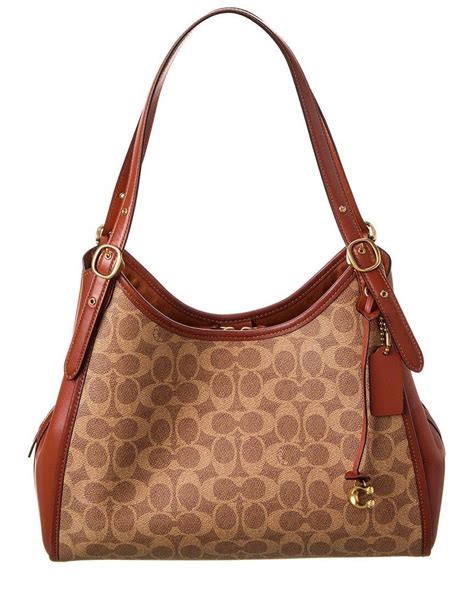 coach signature canvas bag